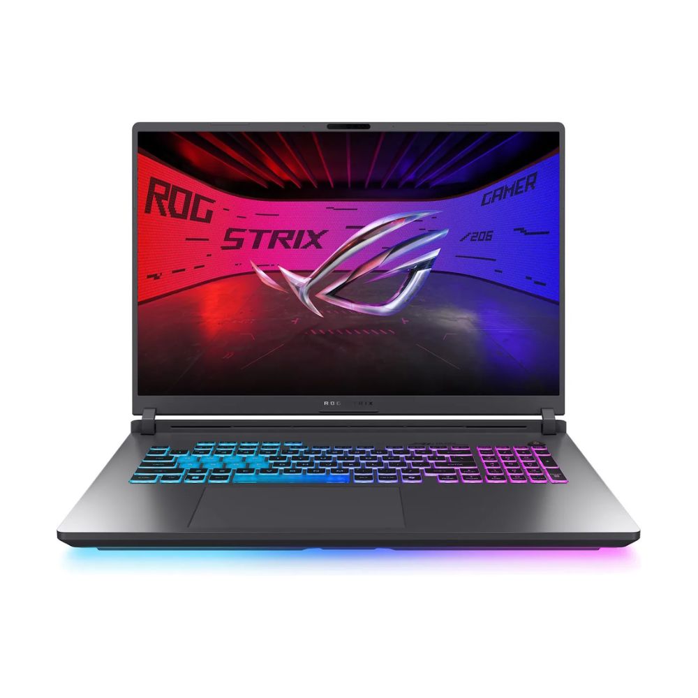 Купить Ноутбук Asus 90NR0LE1-M002C0 ROG Strix G18 G815JMR-S9050 18** WQXGA (2560 x 1600) IPS 240Hz/Intel Core i9-14900HX up to 5,8GHz(24Cores)/16GB/1TB SSD/NVIDIA GeForce RTX5060 8GB/Wi-Fi 7/BT5.4/IR+1080P FHD Camera/RGB Backlit PerKey/NoOS/1Y/Eclipse Gray в Алматы