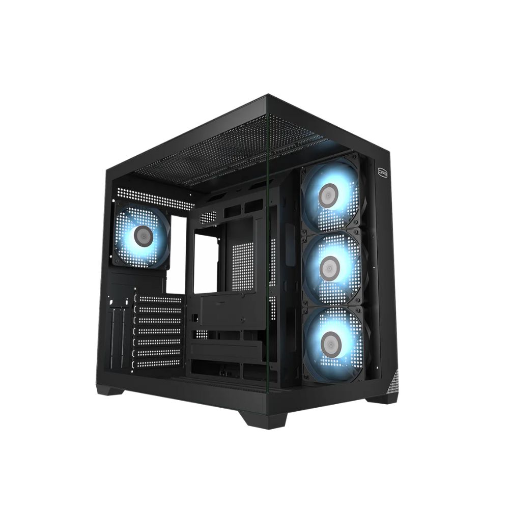 Купить Корпус PCCooler C3T700 ARGB BK ATX/mATX/ITX USB-C USB3.0 USB2.0 Black в Алматы