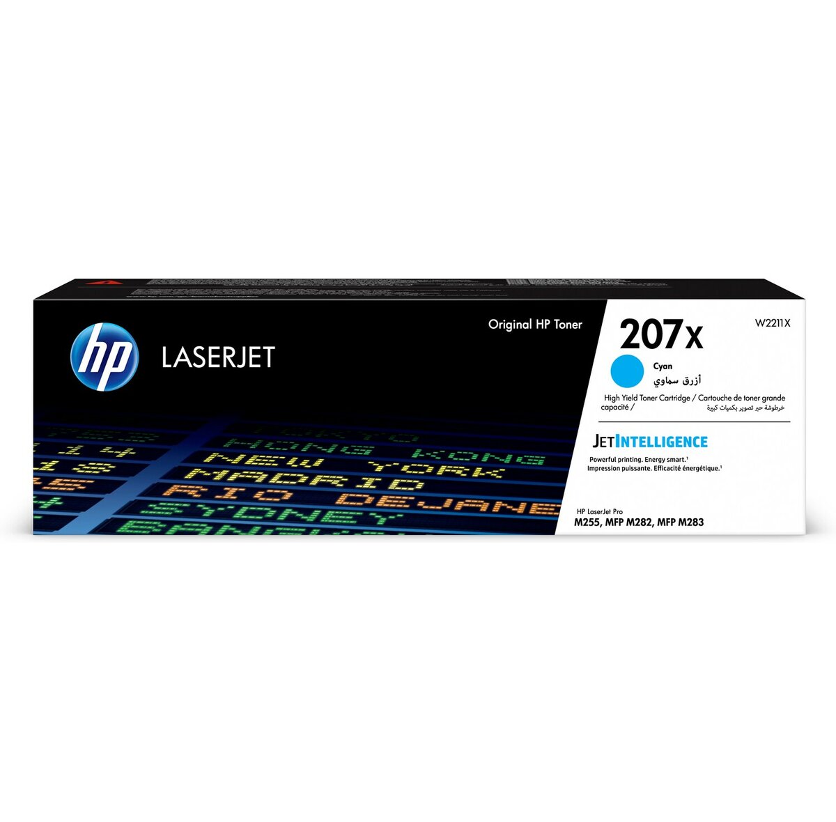 Купить 207X Cyan Print Cartridge for Color LaserJet Pro M255, MFP M282/M283, up to 2450 pages. в Алматы