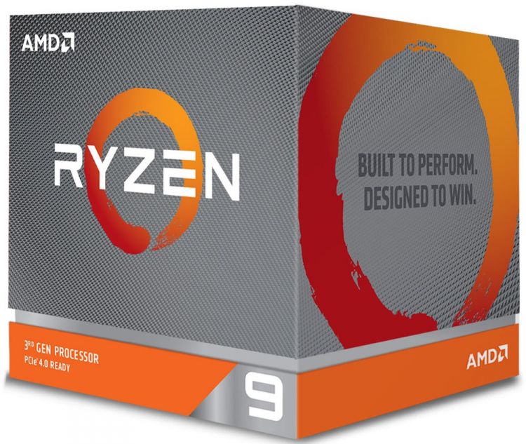 Купить Процессор CPU AMD Ryzen 9 3900XT  3.8 GHz/12core/6+64Mb/105W Socket AM4, BOX в Алматы