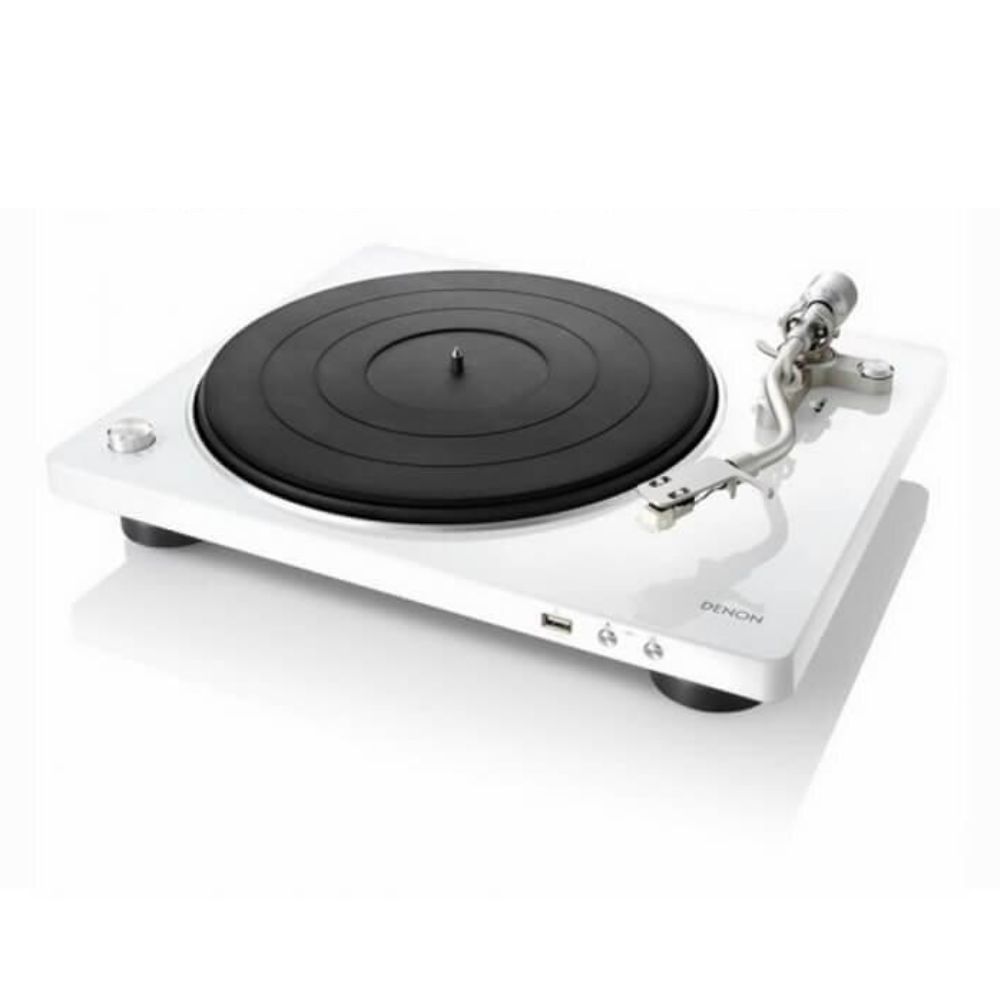 Купить DENON Проигрыватель винила DP-450USB БЕЛЫЙ в Алматы