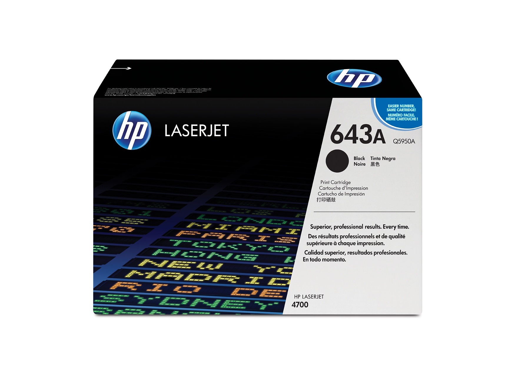Купить Картридж лазерный HP Q5950A, Чёрный, На 11000 страниц для HP Color LaserJet 4700 в Алматы