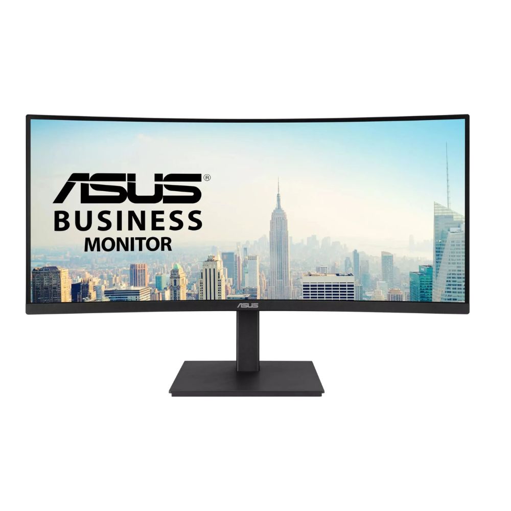 Купить Монитор 34* Asus VA34VCPSR, Black, VA, 3440x1440@100Hz, 300кд/м2, 3000:1, 4ms, 3xUSB, USB-C, HDMI,DP  90LM08JJ-B02170 в Алматы