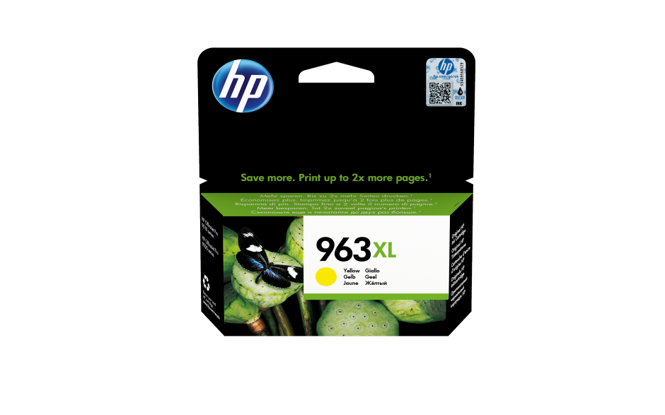 Купить 963XL  High Yield Yellow Original Ink Cartridge for OJ 9013/9023/9010/9020, up to 1600 pages в Алматы