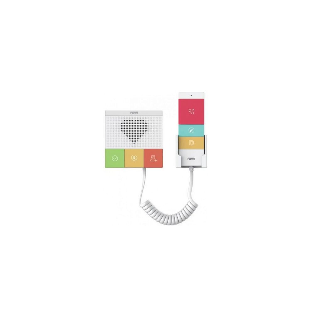 Купить Fanvil Y501W-Y IP-аудиодомофон, накладной, IP54, 6 кнопок, WiFi, проводной пульт в Алматы