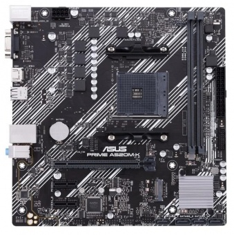 Купить Материнская плата ASUS PRIME A520M-K AMD A520 AM4 2xDDR4 4xSATA3 RAID M.2 D-Sub HDMI mATX в Алматы