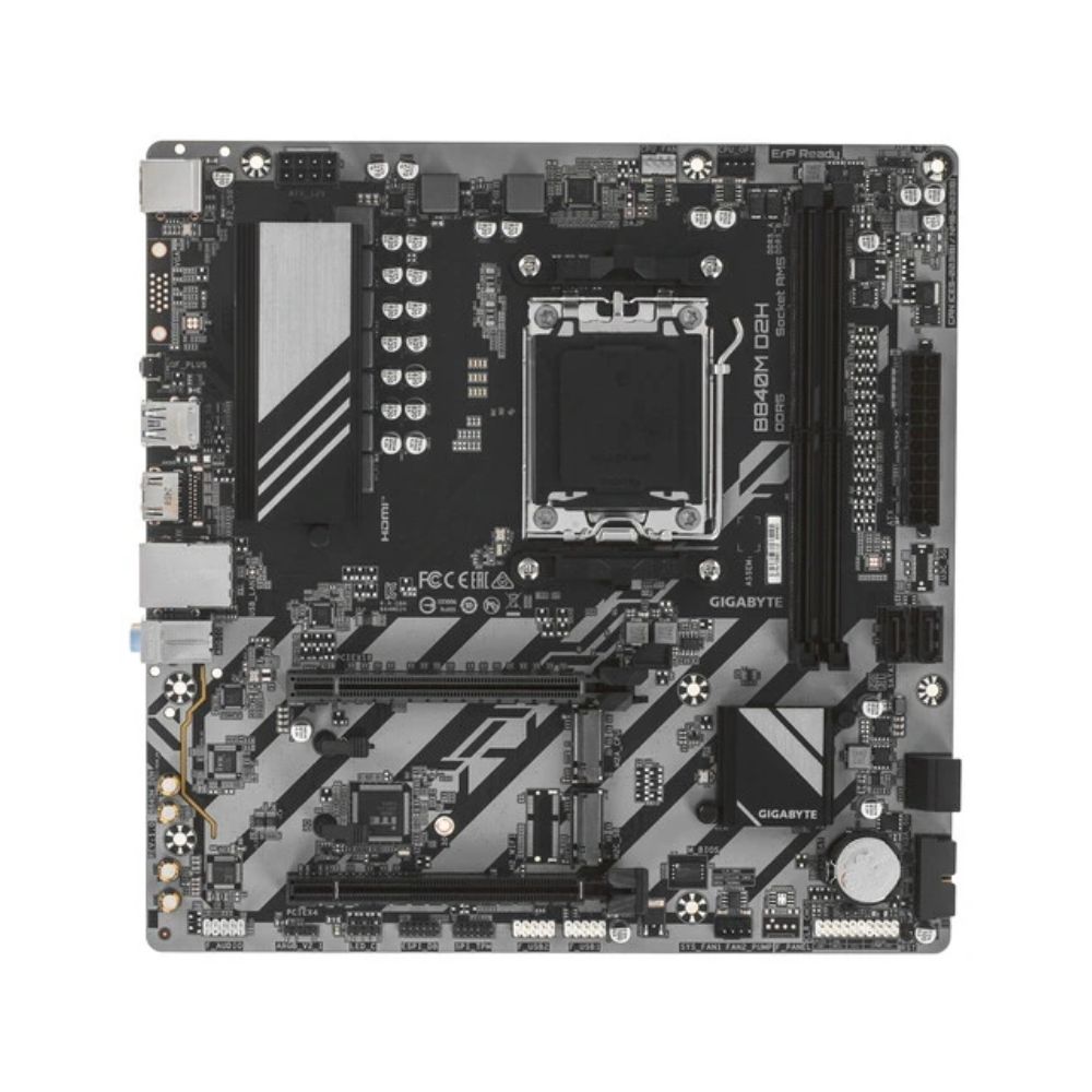 Купить Сист.плата Gigabyte B840M D2H, B840, 2xDDR5, PCI-E5 x16, 1xPCI-E x1, 1xM.2, 6xSATA, HDMI, DPx2, LAN2.5GbE, BOX в Алматы