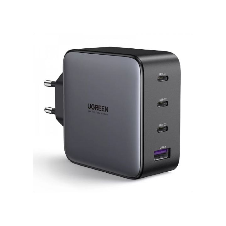 Купить Зарядное устройство Ugreen CD226 USB-A+3*USB-C 100W GaN Tech Fast Charger, 40747 в Алматы