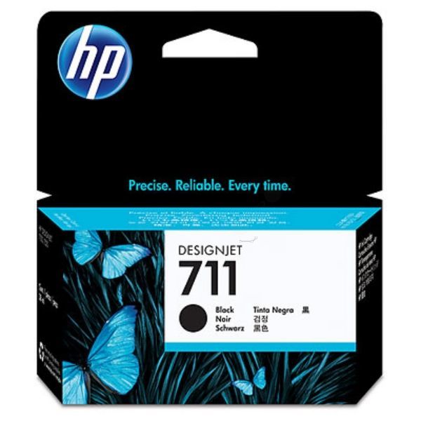 Купить Картридж струйный HP CZ133A (711), черный на 80мл, Designjet T120, HP Designjet T520 в Алматы