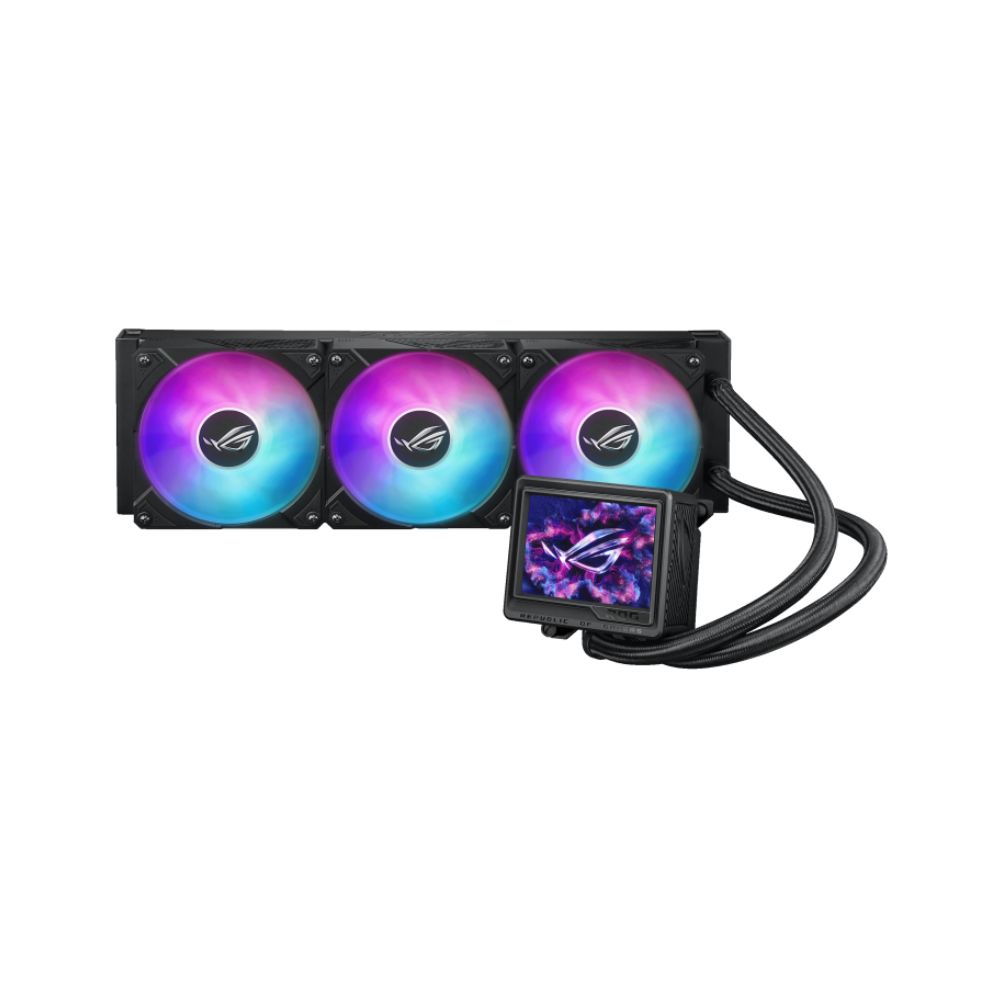 Купить СЖО ASUS ROG Ryujin III 360 ARGB Extreme, Asetekapos;s Emma Gen8 V2 Pump, magnetic ROG ARGB fans, LCD DISPLAY, BOX в Алматы