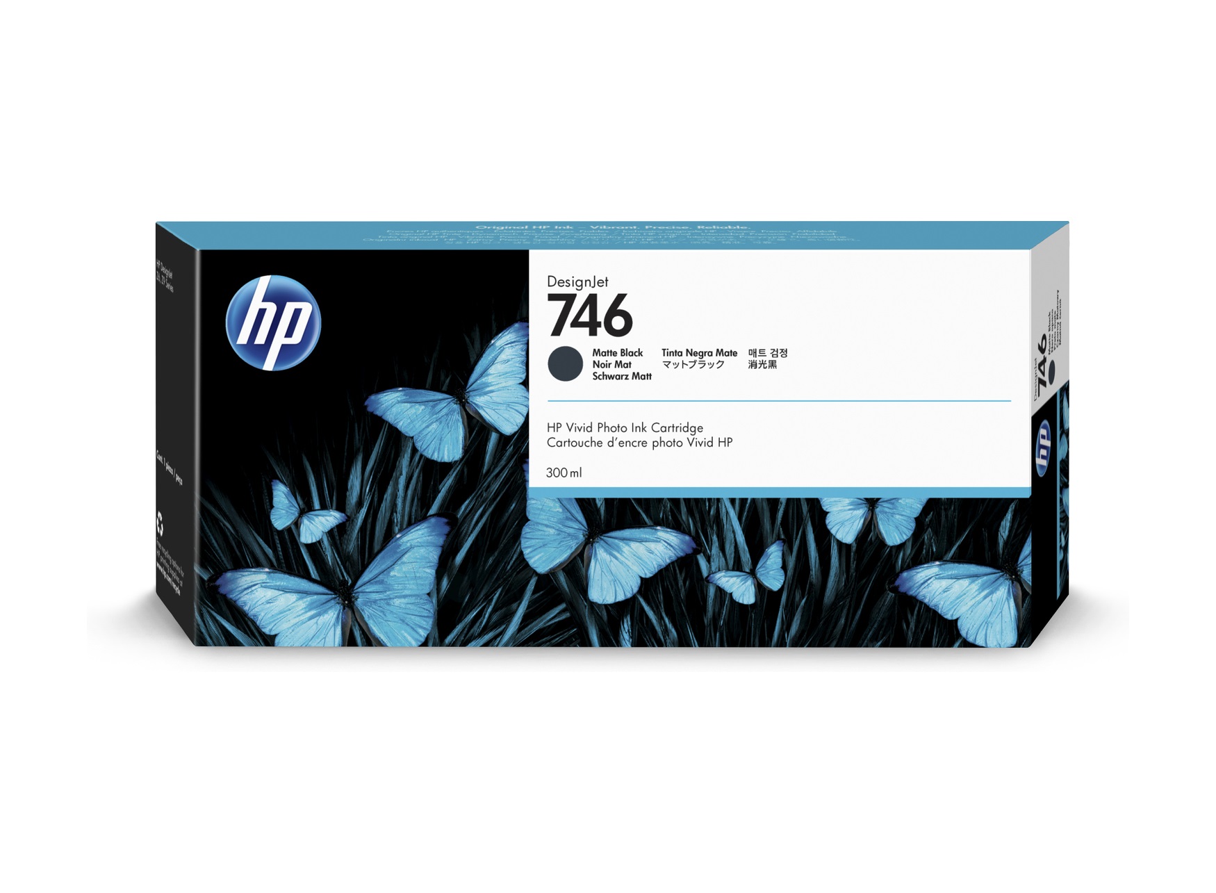 Купить Картридж HP Europe/P2V83A/Струйный широкоформатный/матовый черный/№746/300 мл в Алматы