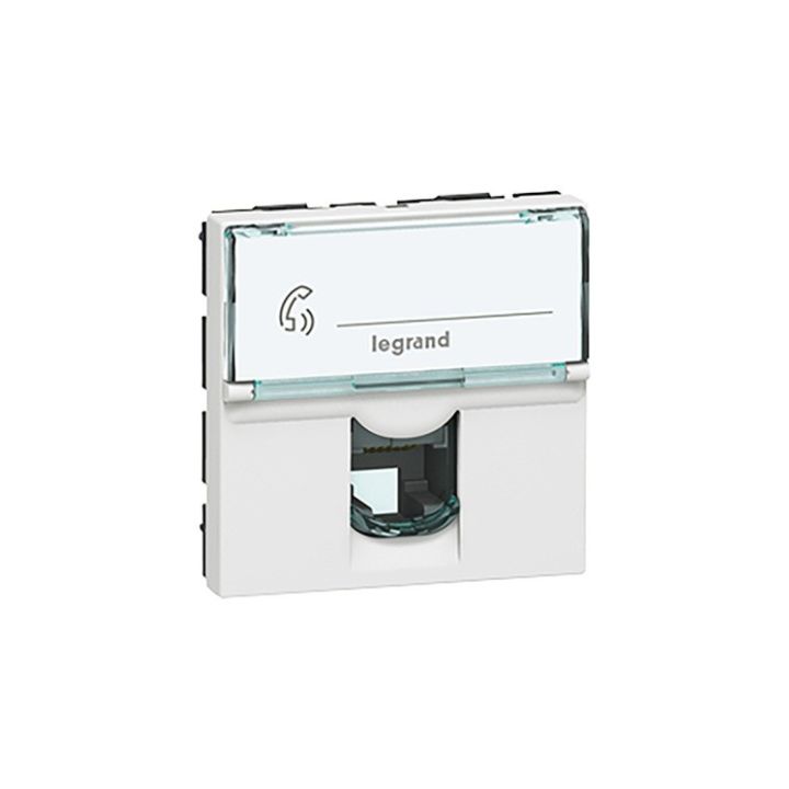 Купить Legrand 078731 Mosaic Розетка RJ11 (2 модуля) в Алматы