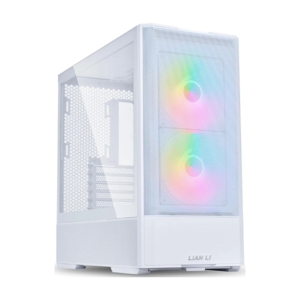 Купить Корпус Lian Li Lancool 207 White ATX/m-ATX/m-ITX пылевой фильтр, спереди предустановлено 2x140mm ARGB Fan, снизу 2x120mm, 1xTypeC, 2xUSB3.0, PWM Fan, White G99.LAN207RW.10R в Алматы