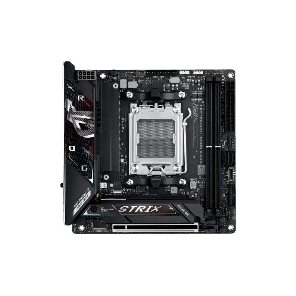Купить Материнская плата ASUS ROG STRIX B850-I GAMING WIFI AM5 2xDDR5 2xSATA 2xM.2 HDMI USB-C Mini-ITX в Алматы