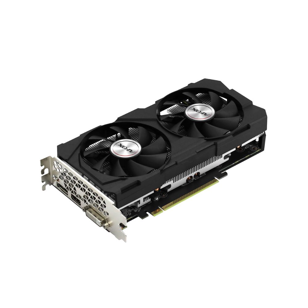Купить GPU NVIDIA, 6 GB, Afox GTX 1660Ti [AF1660TI-6144D6H4], DVI/DP/HDMI, GDDR6/192-bit в Алматы