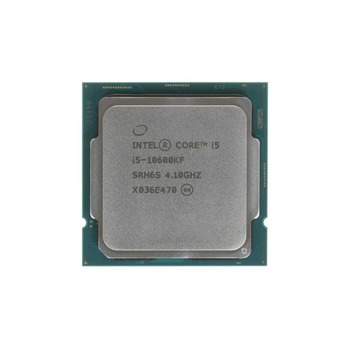 Купить CPU Intel Core i5-10600KF 4,1GHz (4,8GHz) 12Mb 6/12 Core Comet Lake 95W FCLGA1200 Tray в Алматы