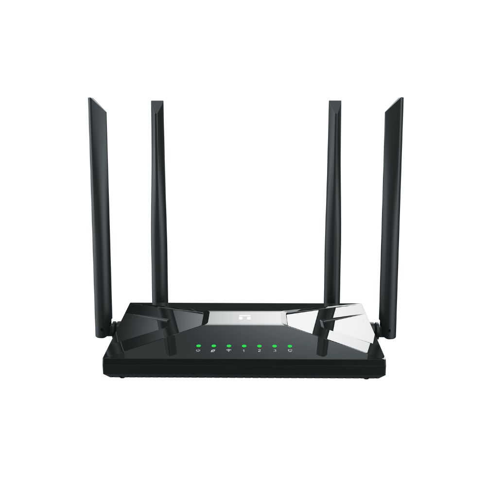 Купить Wi-Fi роутер Netis NC65, WiFi 5, AC1200, 300+867Мбит/с, 4x5dBi, TR-069, Mesh, IPTV, GWAN, 3xGLAN в Алматы