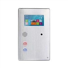 Купить JR213-2B-4G, 2 кнопки, накладной, PoE, БП, камера, экран, 1 SIM в Алматы