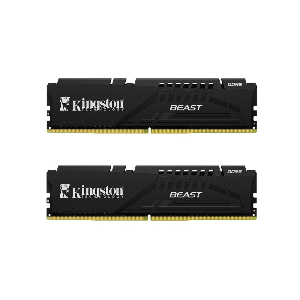 Купить Kingston 64GB 6400MT/s DDR5 CL32 DIMM (Kit of 2) FURY Beast Black EXPO в Алматы
