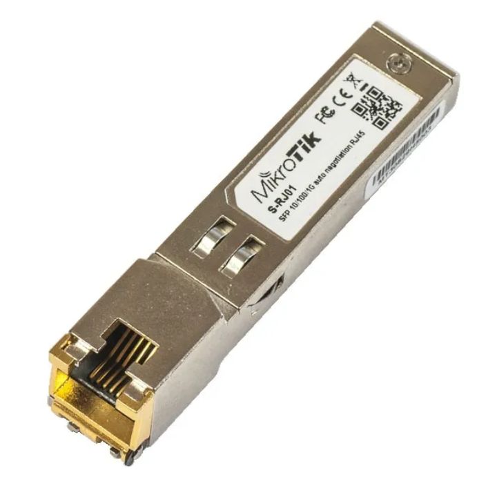 Купить Трансивер MikroTik S-RJ01, RJ45, SFP, 10/100/1000M, copper module в Алматы