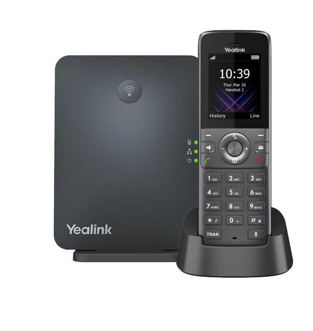 Купить Yealink W73P DECT (база W70B+трубка W73H) до 10 SIP-аккаунтов, до 10 трубок на базу, до 20 одноврем. Вызовов в Алматы