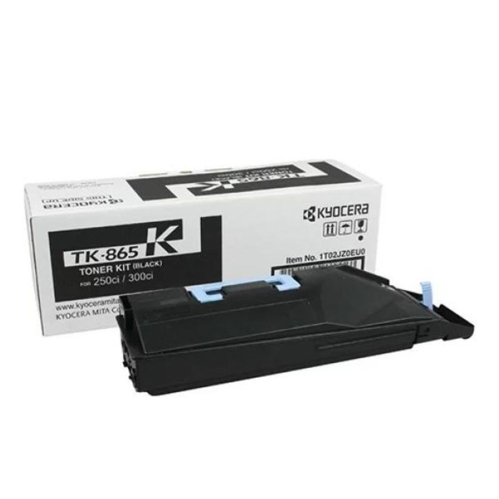 Купить Тонер-картридж&nbsp;Kyocera TK-865K 20 000 стр Black для TASKalfa 250ci, 300ci&nbsp;1T02JZ0EU0 в Алматы