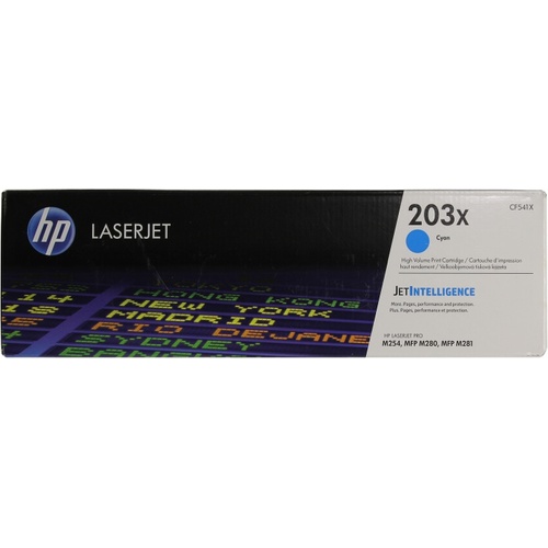 Купить Картридж HP Europe/CF541X/Лазерный цветной/голубой в Алматы