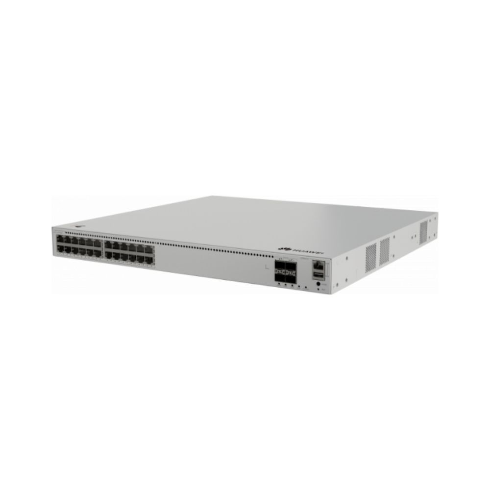 Купить Коммутатор HUAWEI S310-24PN4X (L2+, 24*10/100/1000/2.5G BASE-T PoE+ ports 400W, 4*10GE SFP+ ports, AC power) в Алматы