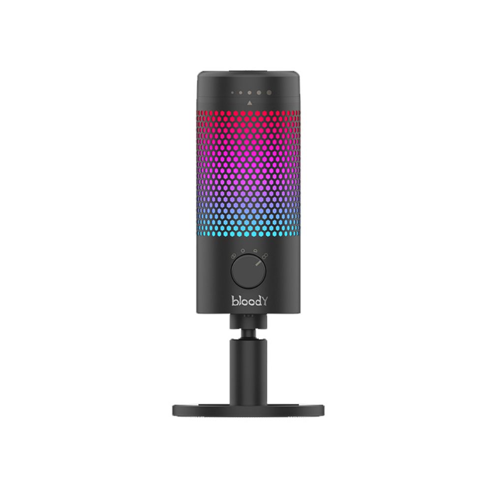 Купить Микрофон Bloody GM50 Pro Black <4 режима, RGB, Win, PS5, Mac> в Алматы