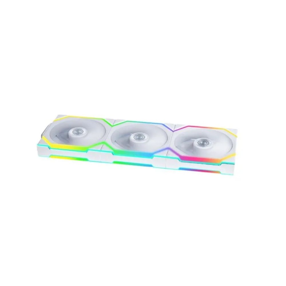 Купить Вентилятор для корпуса Lian Li UNI FAN SL WIRELESS 120 3x120mm wit controller White G99.12RSL1W3W.00 в Алматы