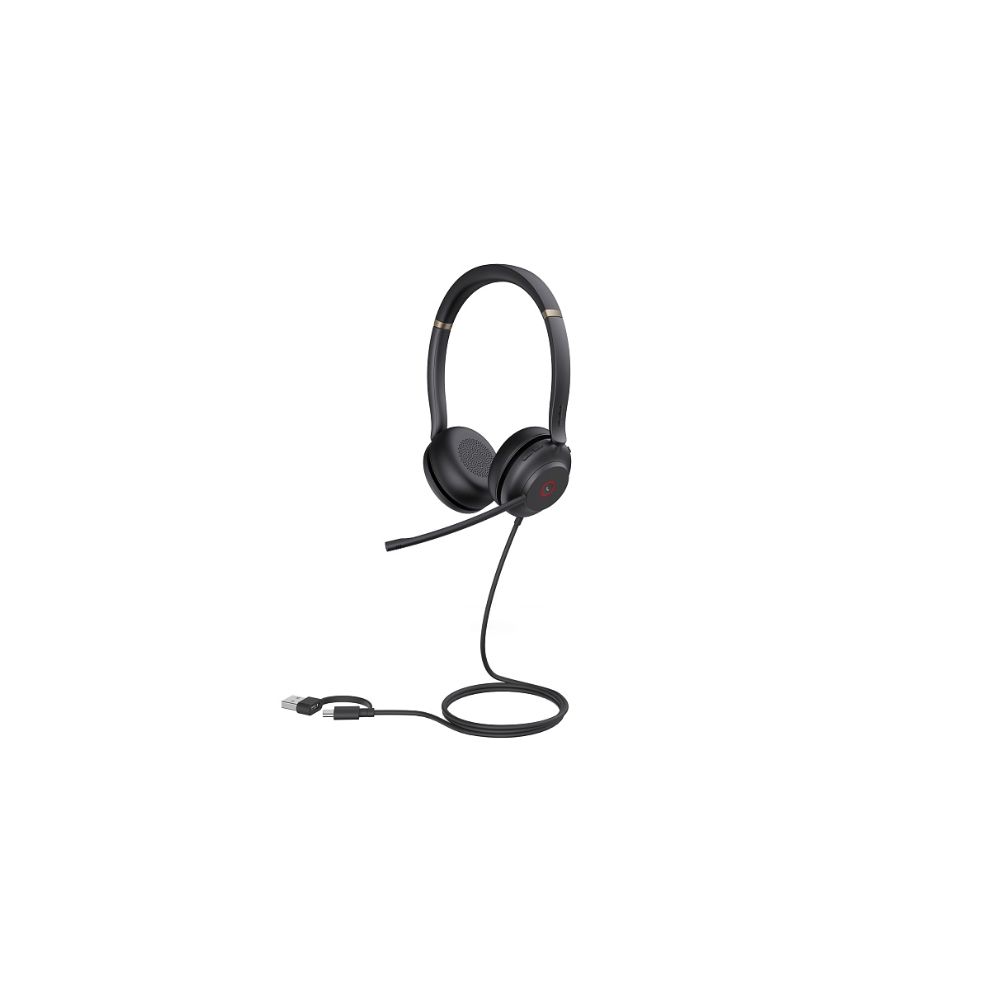 Купить Yealink UH37 Dual UC USB-C/A Дуо, Проводная, HD звук, шумоподавление, LED-индикатор, USB-C/A в Алматы