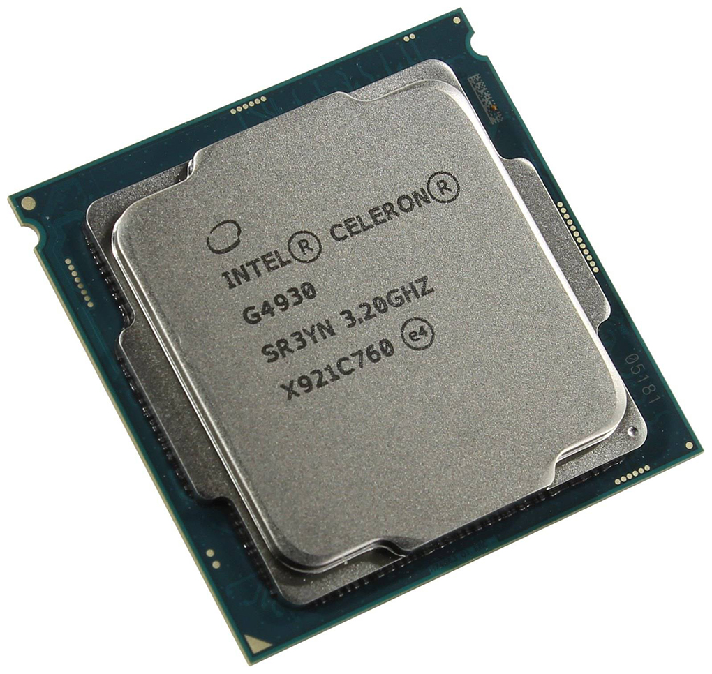 Купить Процессор Intel Celeron G4930 Coffee Lake (3200MHz, LGA1151 v2, L3 2048Kb), oem в Алматы