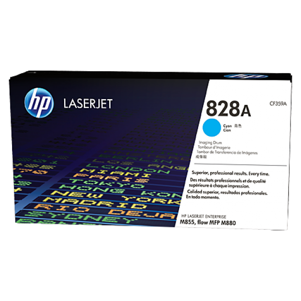 Купить Картридж лазерный HP CF359A Dram, для принтеров HP ColorLaserJet M855XH series, голубой в Алматы