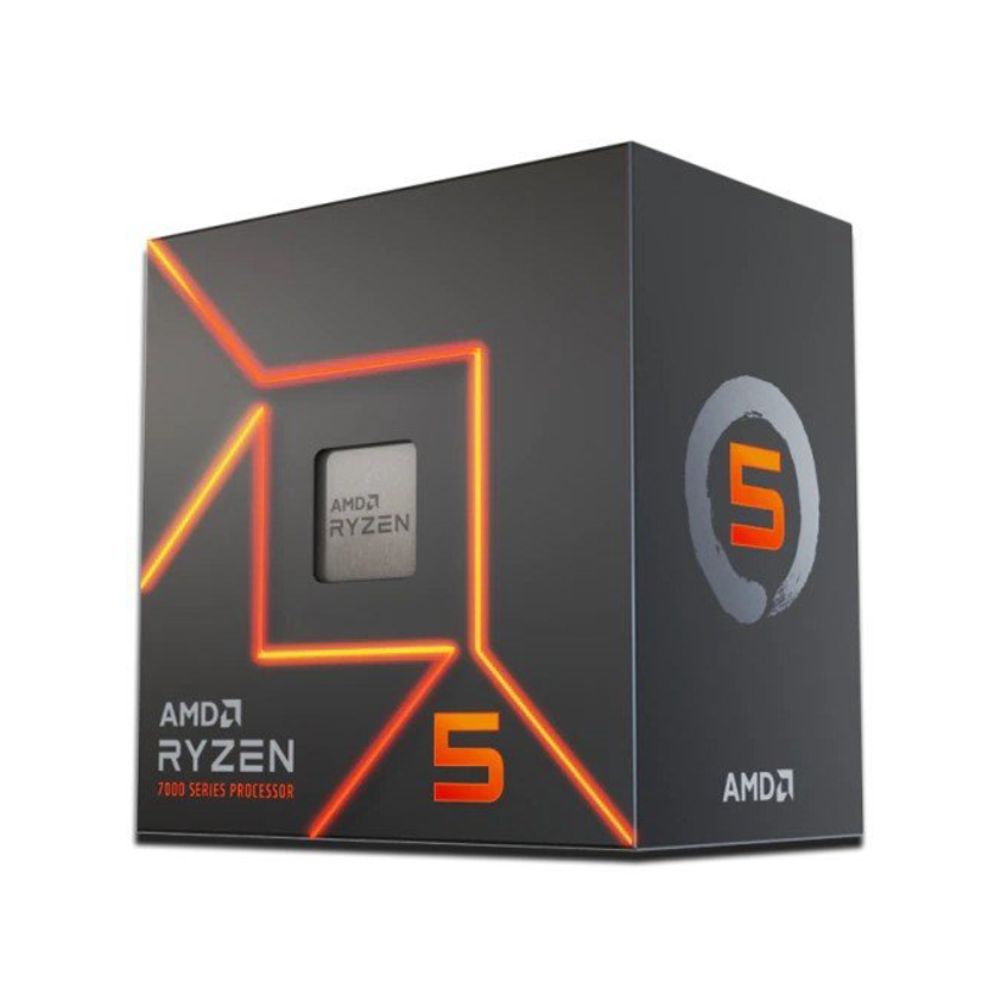 Купить Процессор AMD CPU Desktop Ryzen 5 6C/12T 7600 3,8ГГЦ (5,1ГГц Turbo) 100-100001015BOX в Алматы