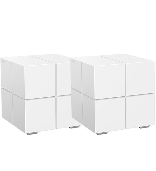 Купить Беспроводная Mesh Система Tenda Nova MW6-2 (2-pack), Wi-Fi 5, AC1200 (300+867 Мбит/с), WAN, GLAN в Алматы