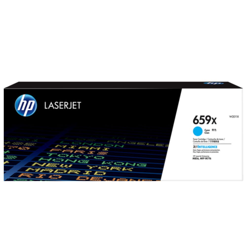 Купить Картридж HP 659X High Yield Cyan Original LaserJet Toner Cartridge для Color M856&nbsp;W2011X в Алматы