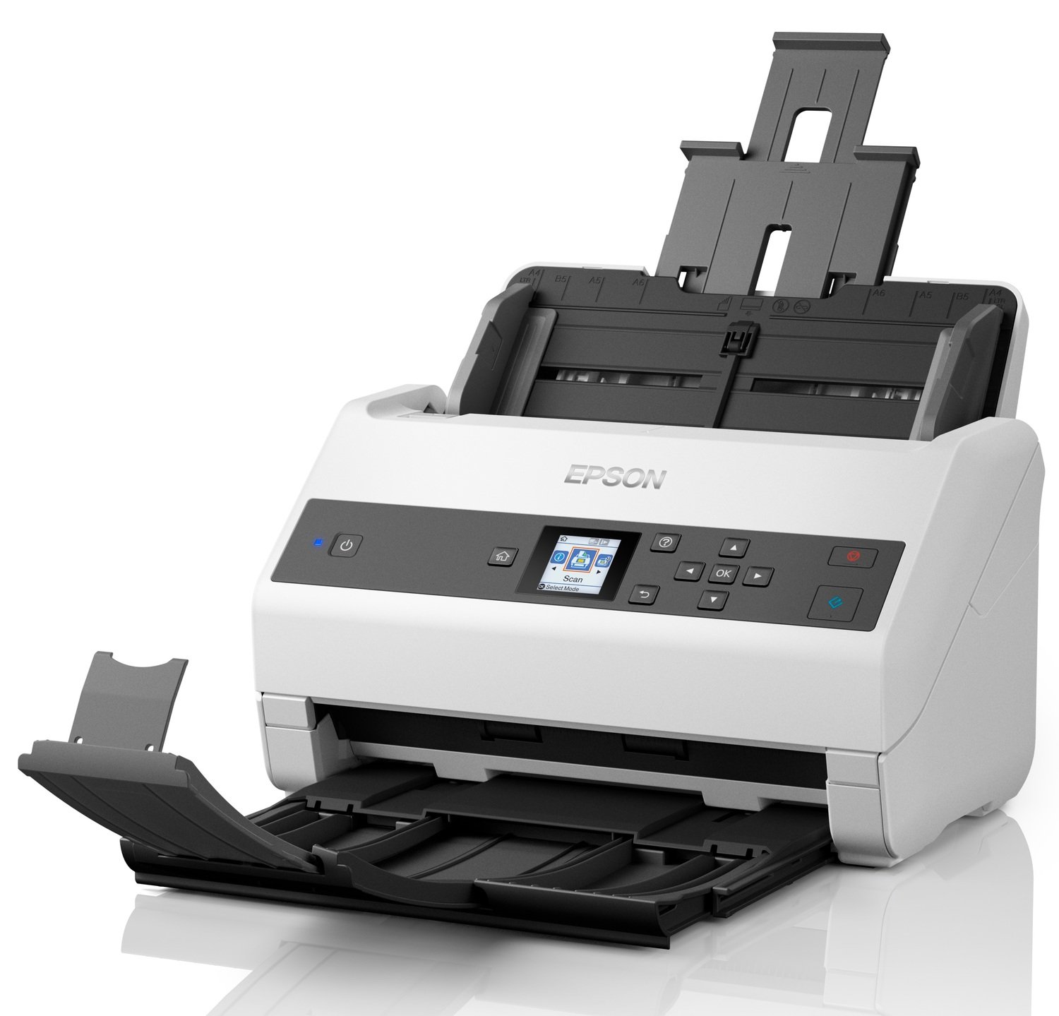 Купить Сканер Epson WorkForce DS-970, A4, 600 x 600 dpi, USB, B11B251401 в Алматы