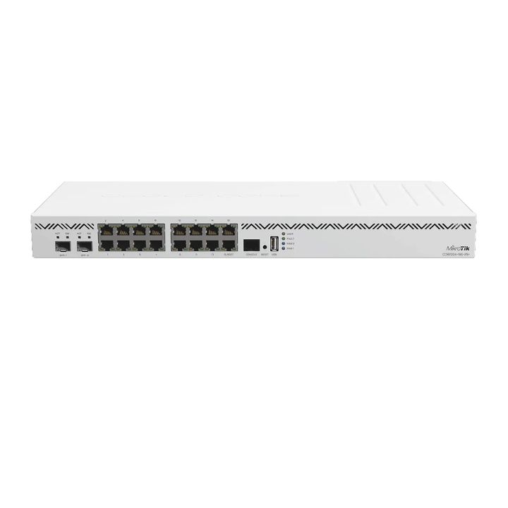 Купить Сетевой Маршрутизатор MikroTik CCR2004-16G-2S+ (16xGb LAN, 2xSFP+, 128Mb, ARM, USB 3.0) в Алматы