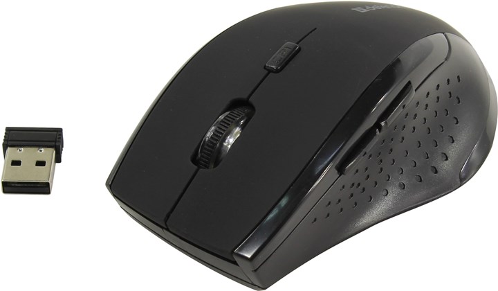 Купить Мышь беспроводная Defender Accura MM-365 черный,6 кнопок,800-1200 dpi, 3 режима разрешения мыши 800/1200/1600 dpi. 2 дополнительные боковые кнопки. Эргономичная форма. Сверхпрочное прорезиненное покрытие.                                               в Алматы