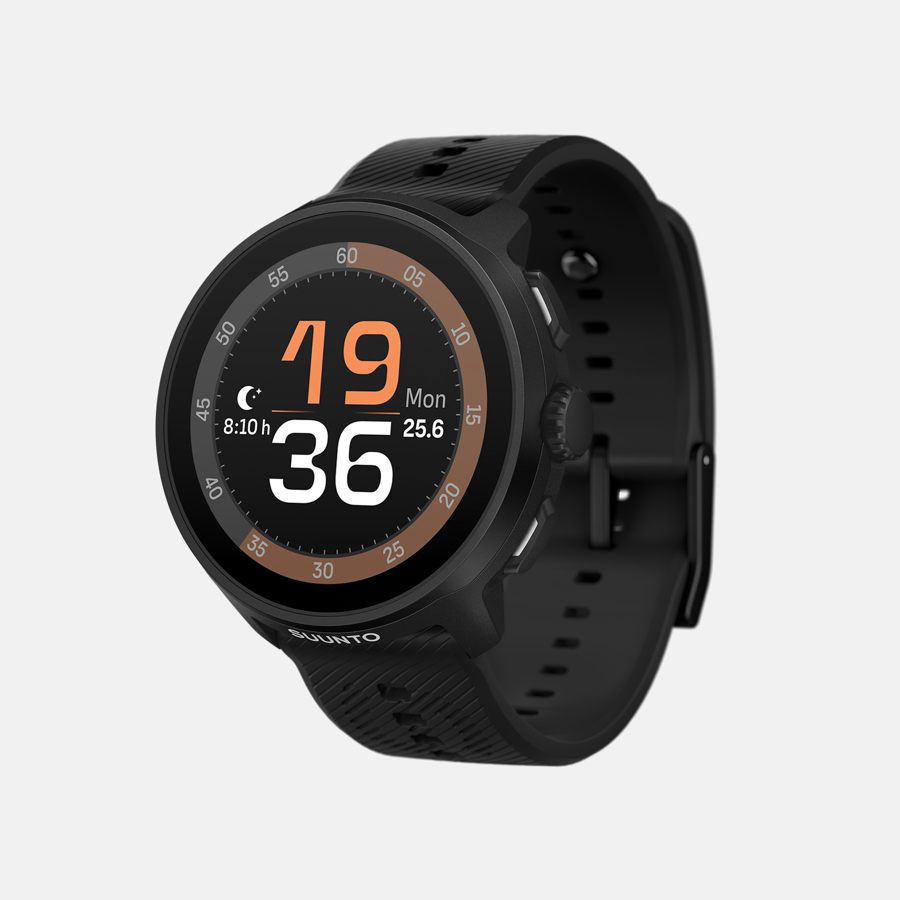 Купить Часы спортивные SUUNTO RUN ALL BLACK (силиконовый ремешок) в Алматы