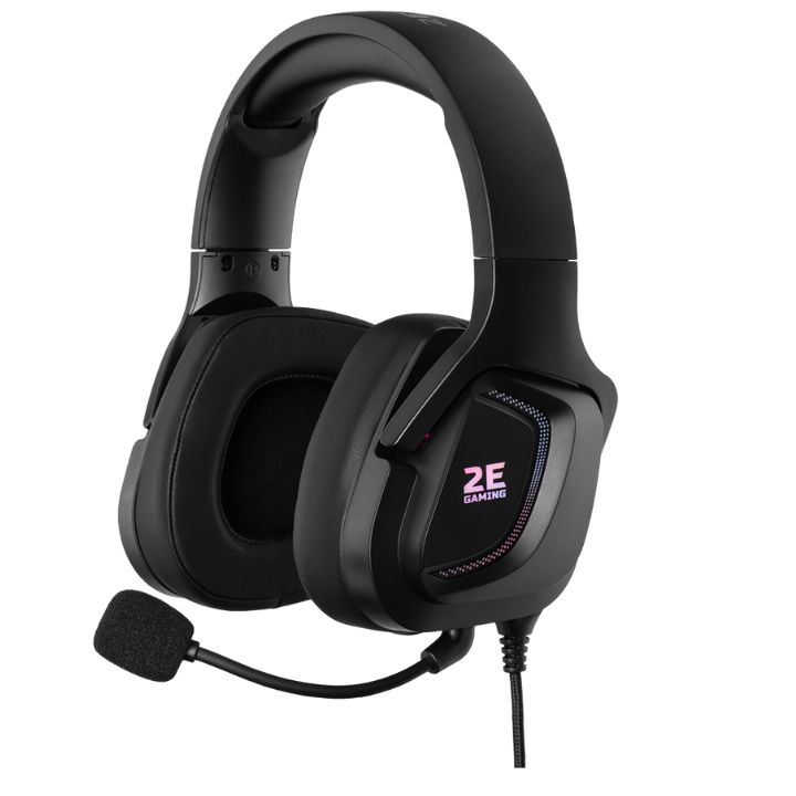 Купить Гарнитура игровая 2E GAMING HG340 RGB USB 7.1 Black в Алматы