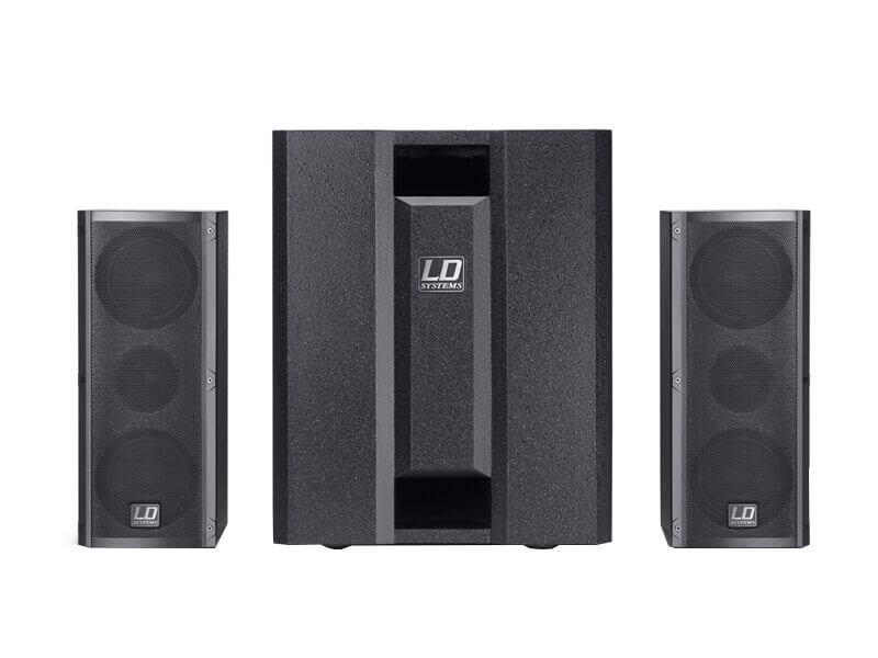 Купить LD SYSTEMS Комплект акустики LDDAVE8ROADIE ЧЕРНЫЙ в Алматы
