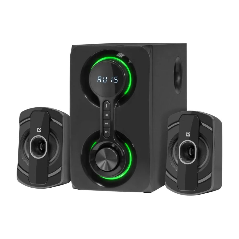 Купить Колонки Defender Eclipse (2.1) - Black, 40Вт (2х10+20)&nbsp;65593 в Алматы