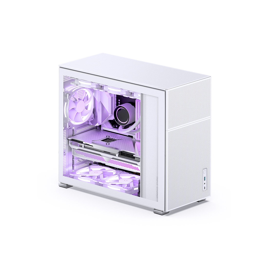 Купить Компьютерный корпус Jonsbo D41 MESH White без Б/П в Алматы