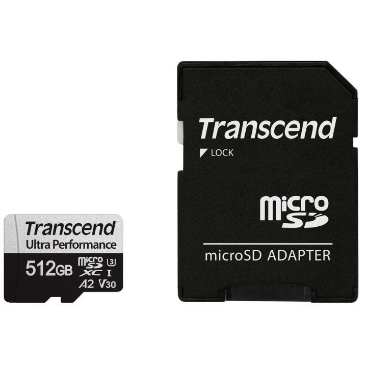 Купить Карта памяти MicroSD 128GB Class 10 U3 Transcend TS128GUSD340S в Алматы
