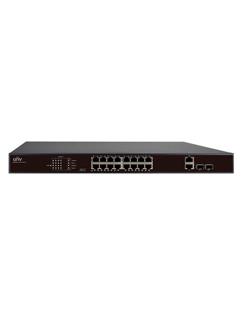 Купить UNV NSW2010-16T2GC-POE-IN 16&times;100Mbps PoE ports (RJ45)+2&times;1000Mbps Combo ports в Алматы