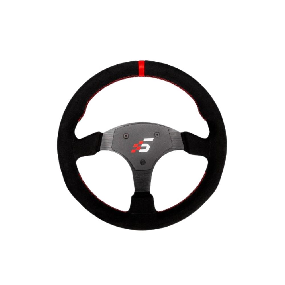 Купить Игровой руль Round-Shaped Steering wheel without HUB | 330mm| Alcantara в Алматы