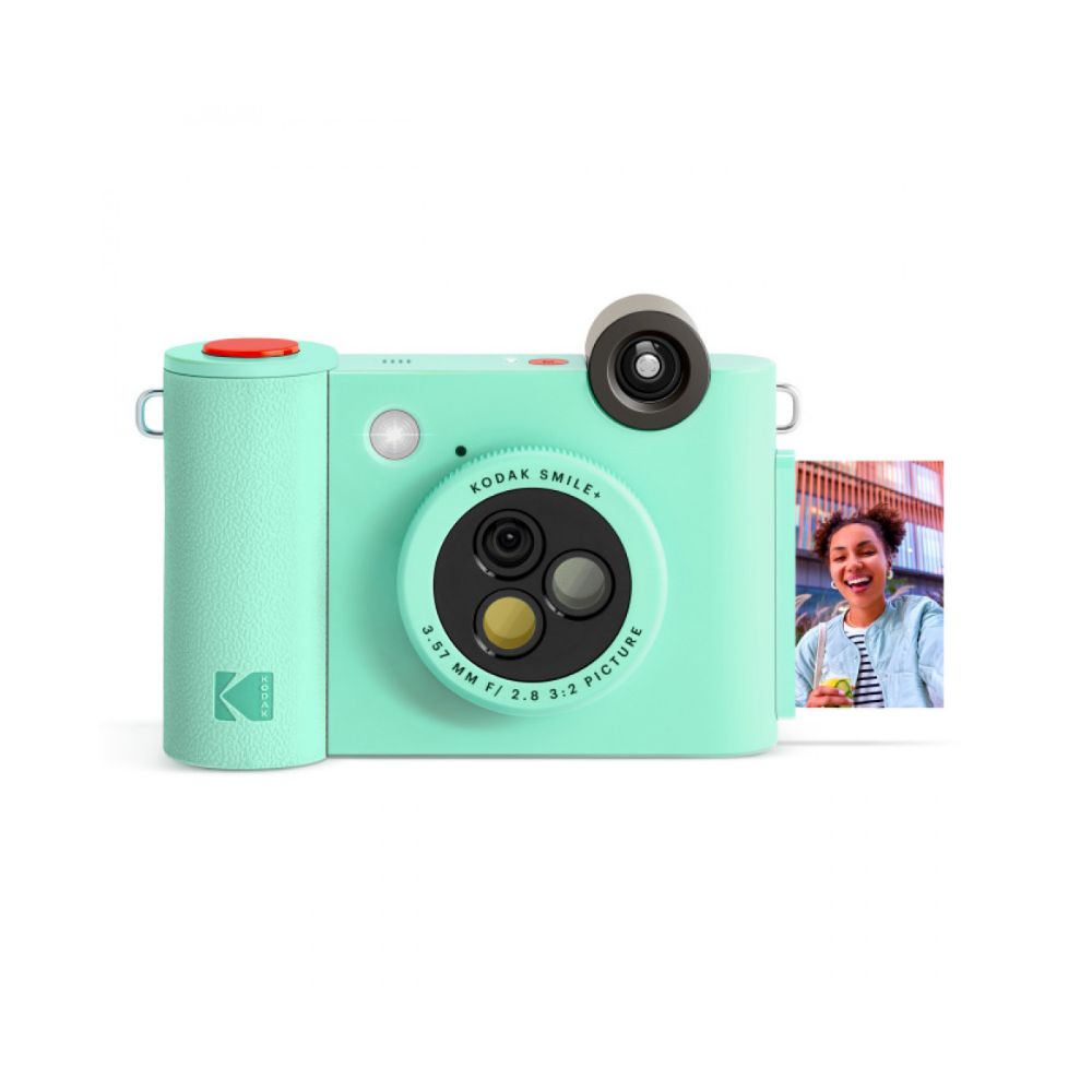 Купить Фотоаппарат  моментальной печати Kodak Smile+ зеленый в Алматы