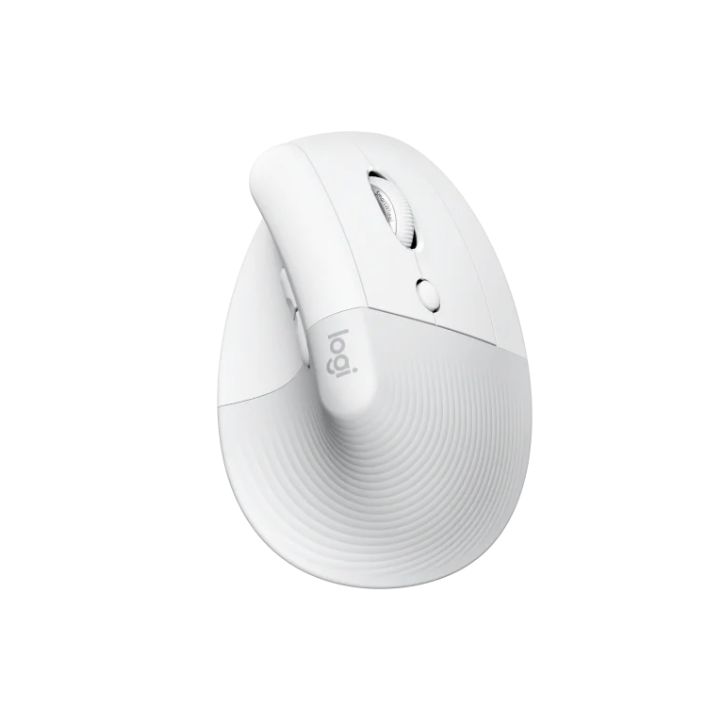 Купить LOGITECH Lift Bluetooth Vertical Ergonomic Mouse - OFF-WHITE/PALE GREY в Алматы