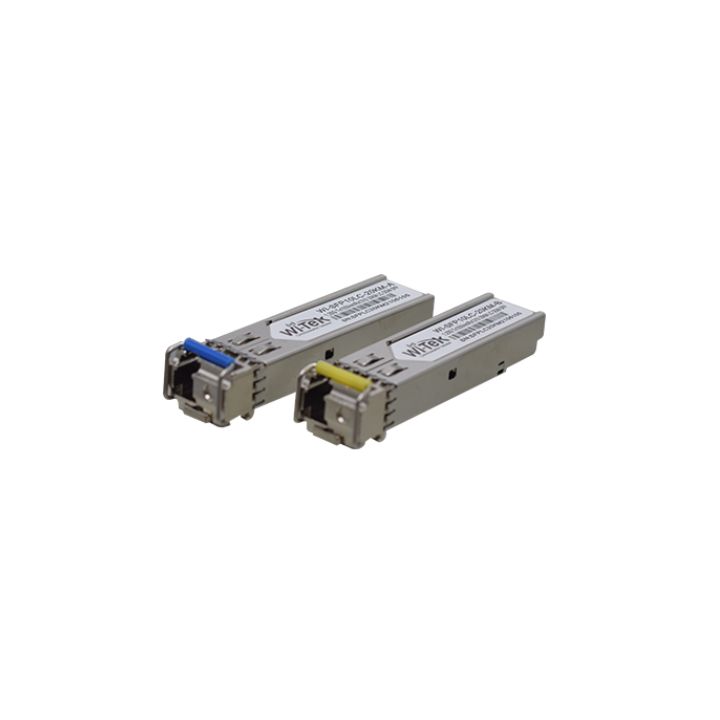Купить Комплект одноволоконных модулей SFP WDM Wi-Tek WI-SFP10LC-20KM в Алматы